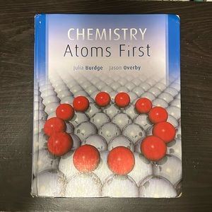 Chemistry Atoms First First Edition Book